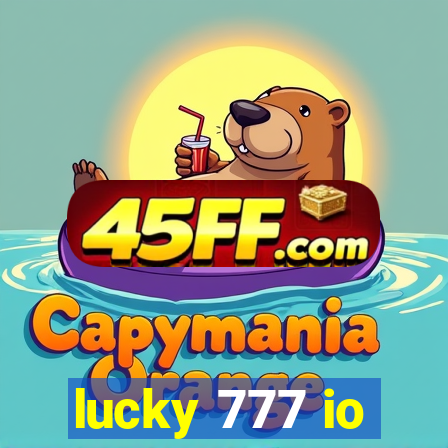 lucky 777 io